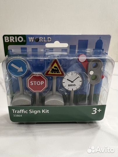 Brio знаки и светофор для железной дороги