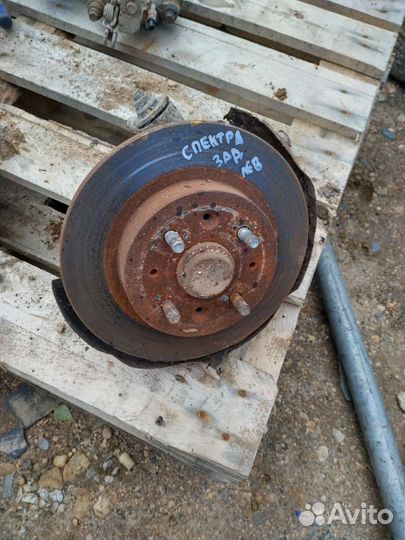 Задняя ступица в сборе левая/правая kia spectra