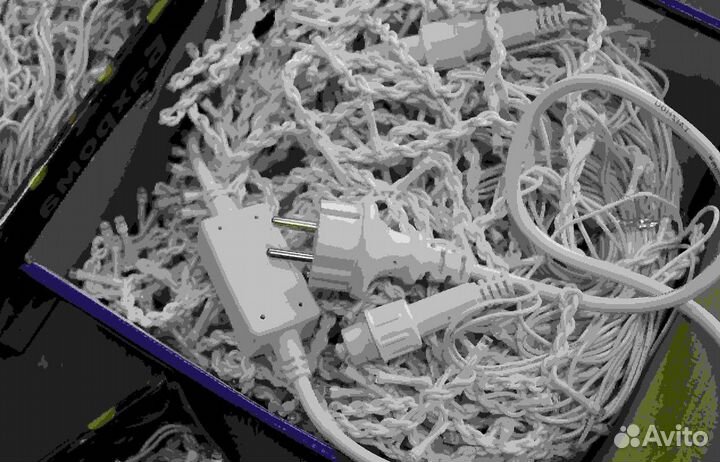 Гирлянда уличная 25м