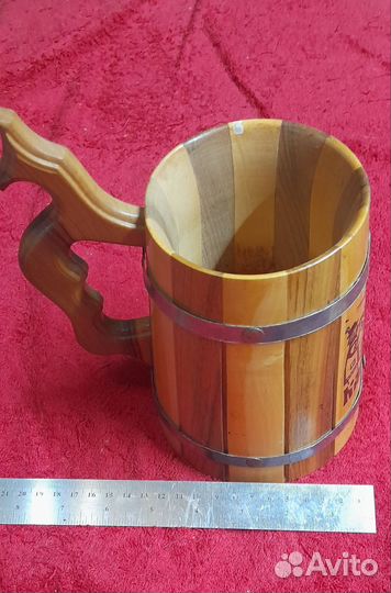 Кружка деревянная сувенирная