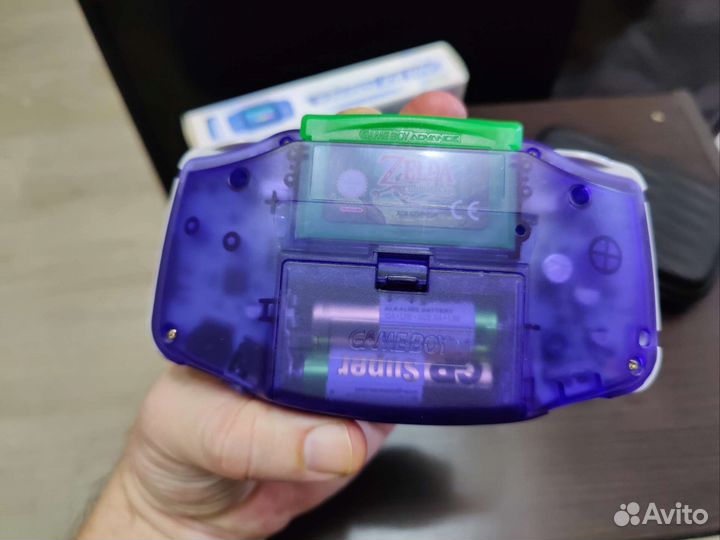 Gameboy Advanсe, комплект, игрыы