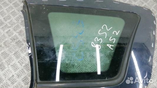 Стекло кузова боковое заднее левое peugeot 308 1