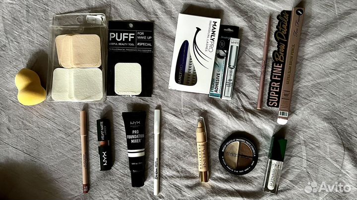 Косметика пакетом manly pro smashbox nyx lamel