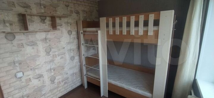 Комната 34,3 м² в 2-к., 3/5 эт.