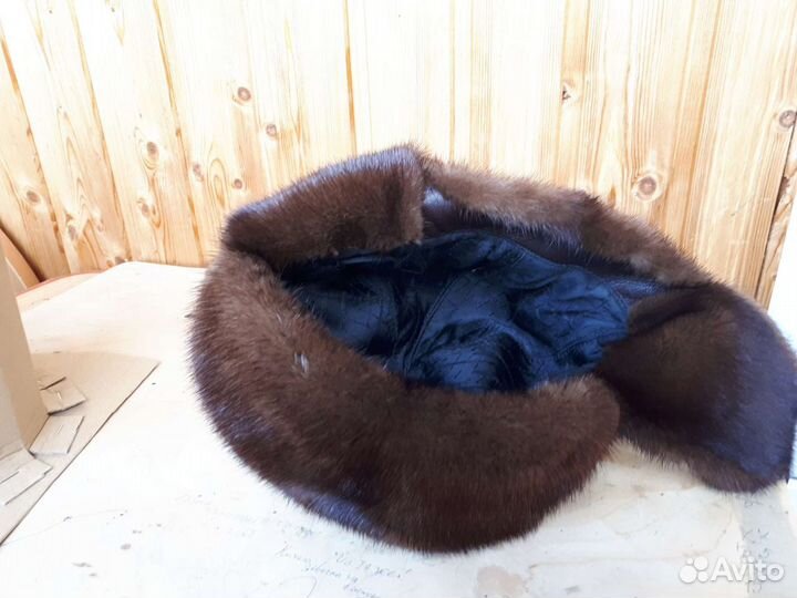 Шапка норковая женская