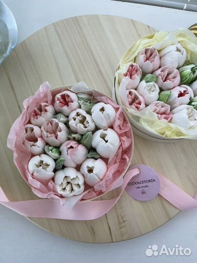 Сладкие букеты из зефира