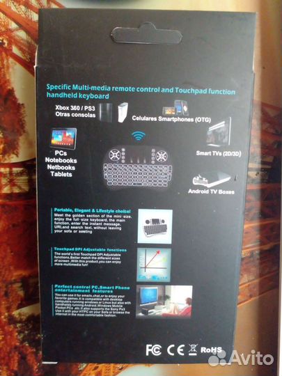 Беспроводная мини клавиатура.Новая