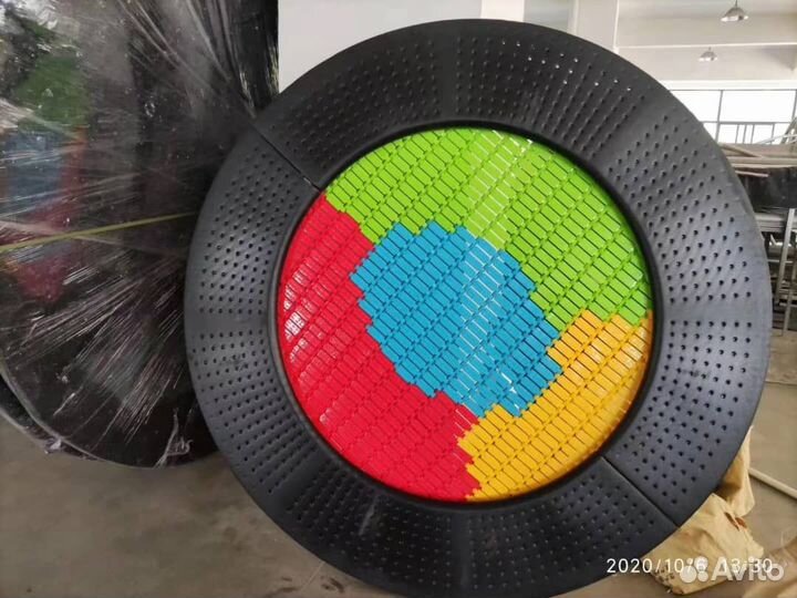 Встраеваемые батуты для детских площадок