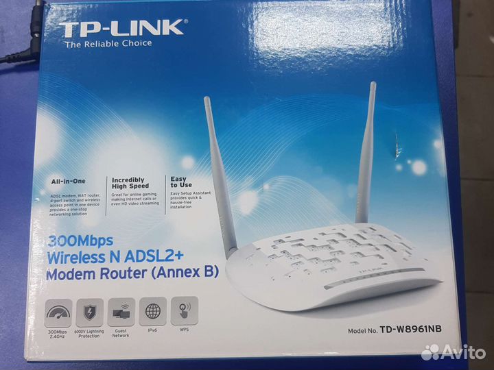 Adsl Роутер TD-W8961NB