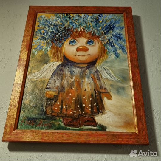 Подарок. Картины в детскую.Ангелочки.Мультяшки