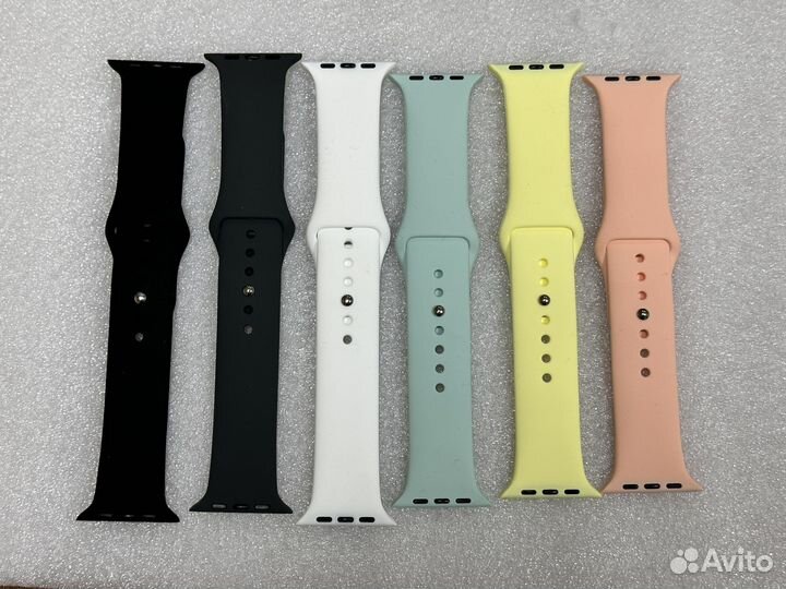Силиконовый ремешок Apple Watch 42-44-45-49-Ultra