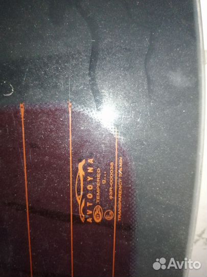 Заднее стекло Daewoo matiz