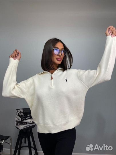 Polo ralph lauren свитер полузамок