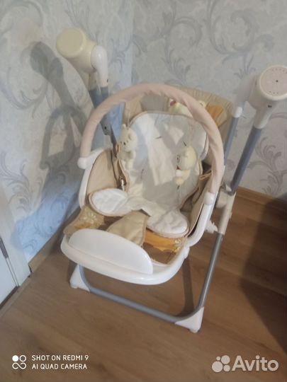 Стульчик для кормления, электрокачели