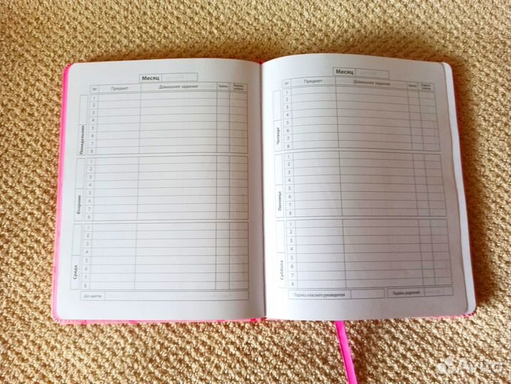 Школьный дневник с котиком Феникс