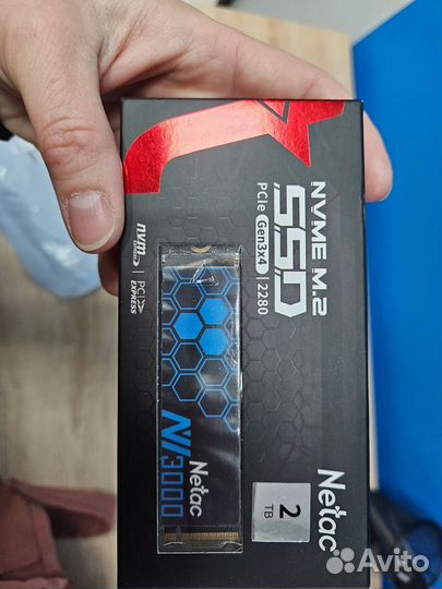 Ssd netac nv3000 m2 новый