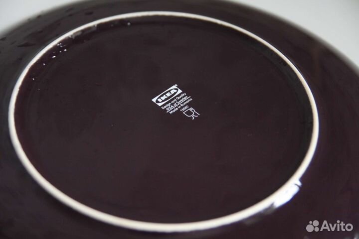 Большая тарелка IKEA фэргрик