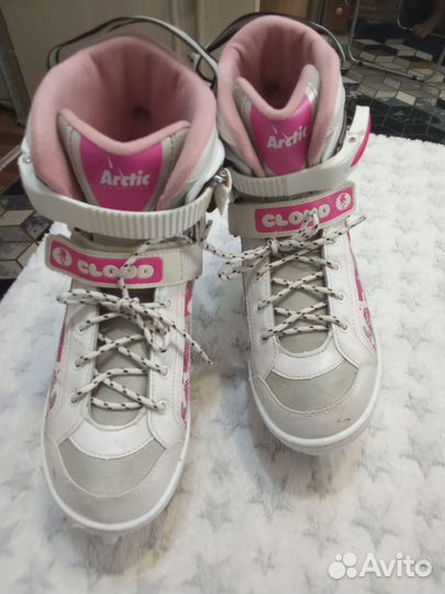 Коньки фигурные раздвижные с 37 до 40