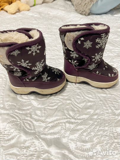 Зимние детские сапоги