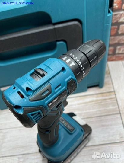 Набор Makita 2в1 Шуруповерт, гайковерт (Арт.66019)