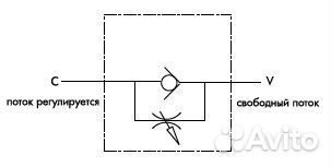 Дроссель VRF 1/4 V0540