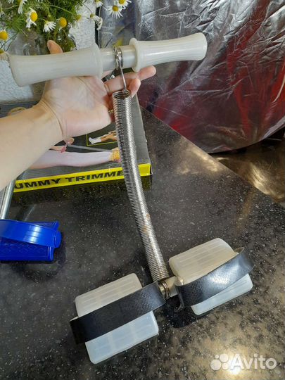 Пружинный эспандер тренажёр Tummy Trimmer