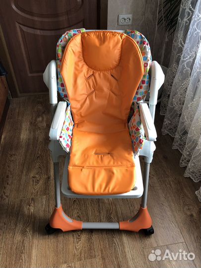 Стульчик для кормления chicco polly