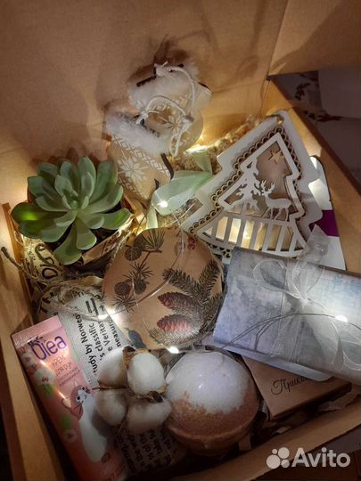 Эко подарок в коробке