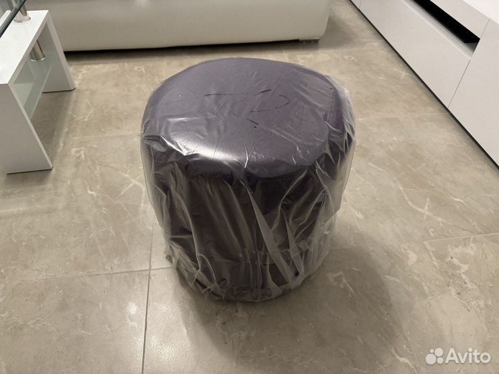 Пуф Lux, велюр, 40х45