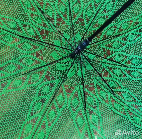 Вязаный зонт