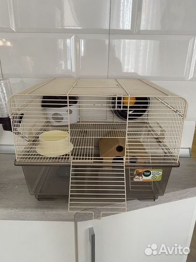 Клетка для грызунов большая б/у