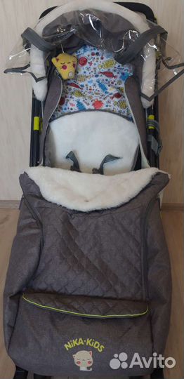 Санки коляска ника 7 8