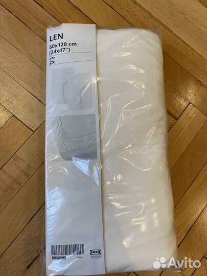 Простынь на резинке 120 60 IKEA