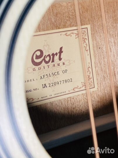 Гитара Cort Электроакустика