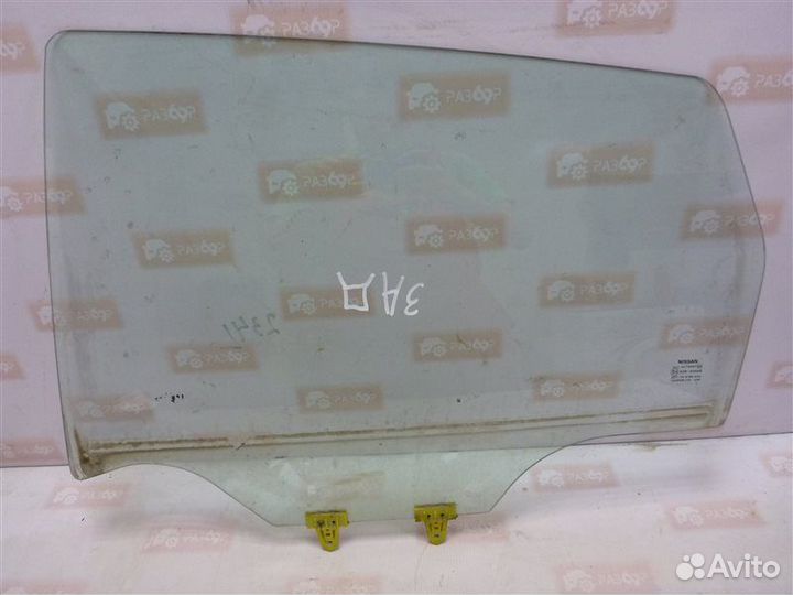 Стекло двери заднее левое Nissan Qashqai J10 K9K