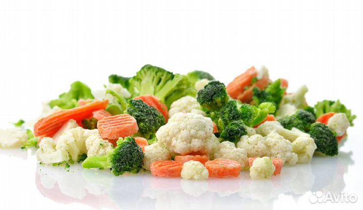 Овощи, овощные смеси замороженные