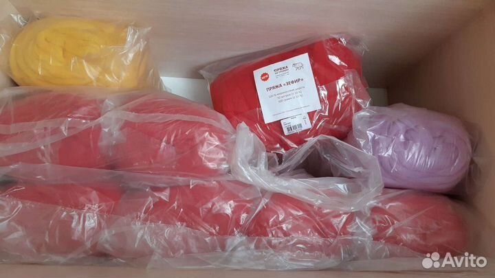 Пряжа толстая Зефир