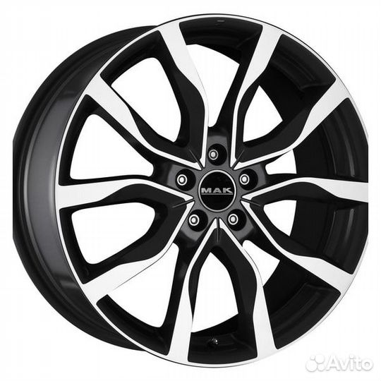 MAK Highlands 18X8J 5X127 ET40 DIA71.6 Black Mirro