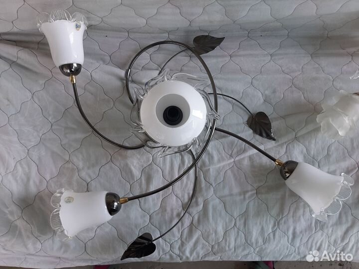 Люстра потолочная бу