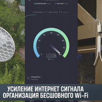 Усиление сигнала сотовой связи GSM LTE, Солнечногорск