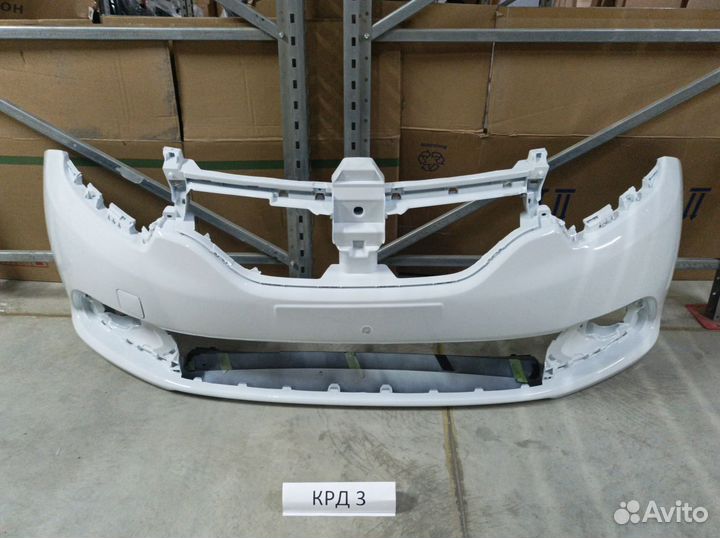 Бампер передний Renault Logan 2 2014