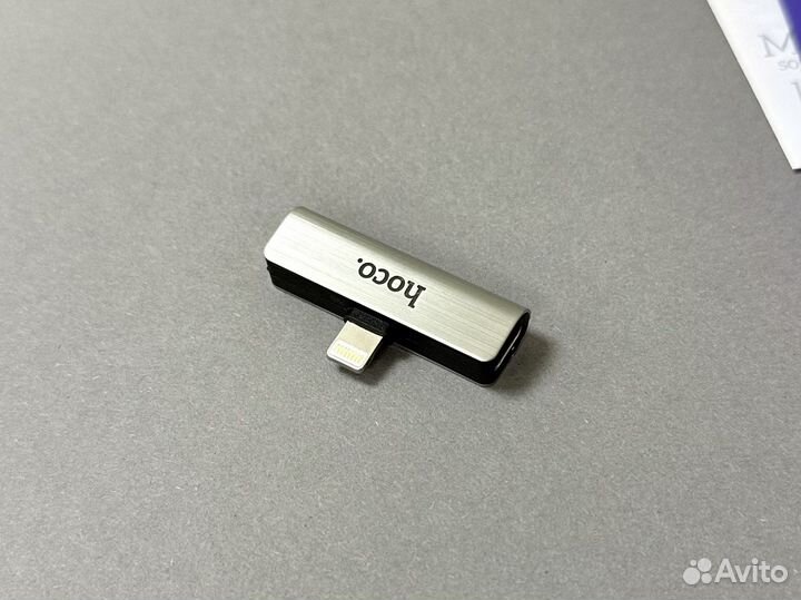 Переходник для iPhone (Lightning + 3.5)