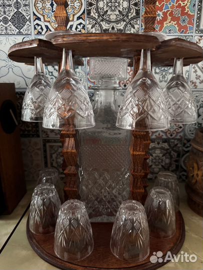 Набор рюмок и стопок с графином