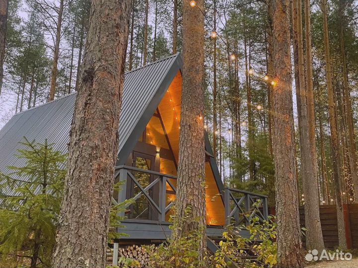 Парк отель А-Фрейм под ключ