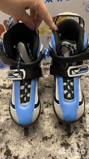 Ролики-коньки раздвижные р-р 29-32