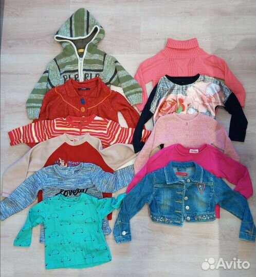 Пакет вещей на девочку размер 98-104