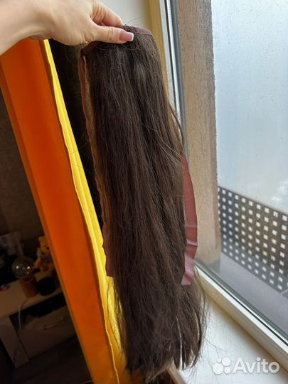 Шиньон хвост