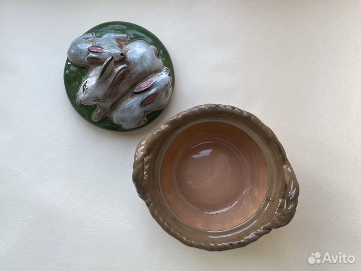 Сахарница керамическая