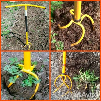 Ручной культиватор корнеудалитель Торнадика TOR001