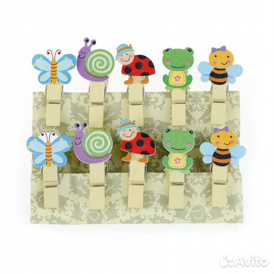 Набор мини прищепок для декорирования